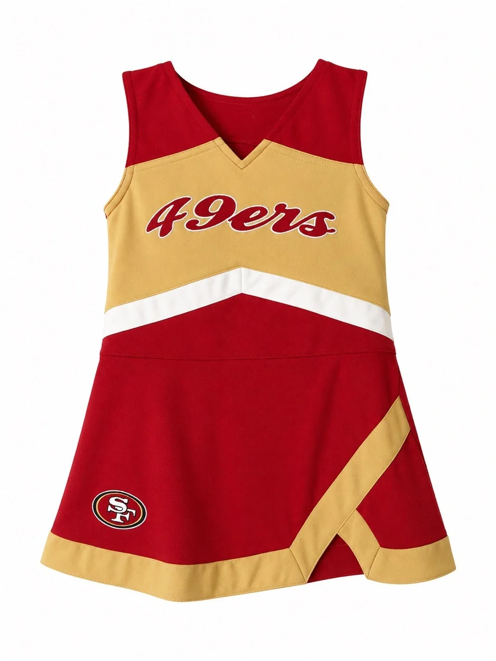 NFL SAN FRANCISCO GIRLS CHEER DRESS SMALL 4